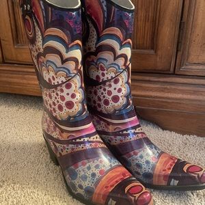 Nomad Ladies Rubber Cowboy Boots